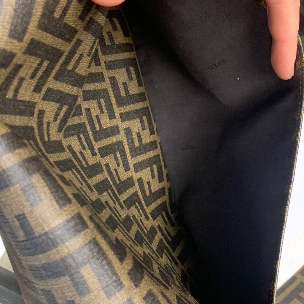 Fendi Zucca Monogram Canvas Messenger Bag - Picture 8 of 12